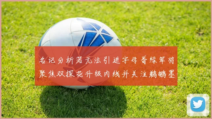名记分析若无法引进字母哥绿军将聚焦双探花升级内线并关注鹈鹕墨菲